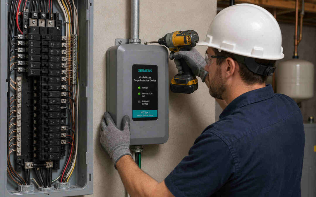 Whole House Surge Protector Installation in Green Bay, WI: Benefits, Risks, and Why You Need a Licensed Electrician